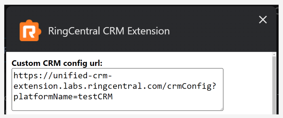 Custom CRM adapter