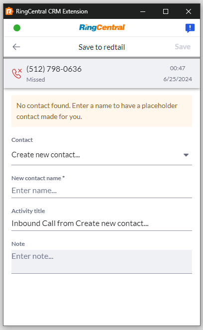 Logging calls