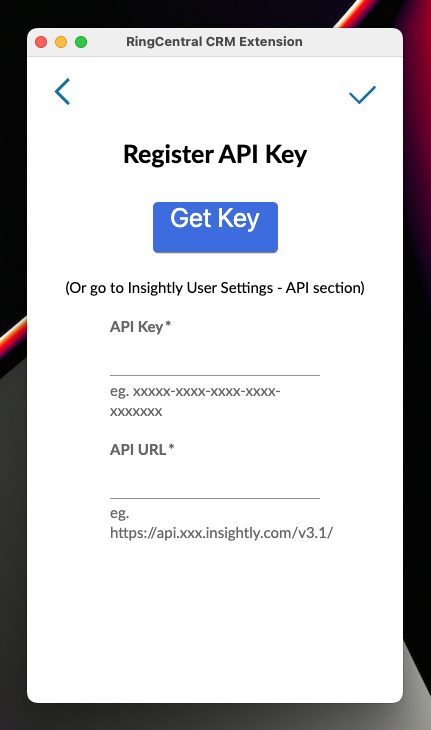 Connect to Insightly