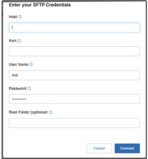 Connect to SFTP