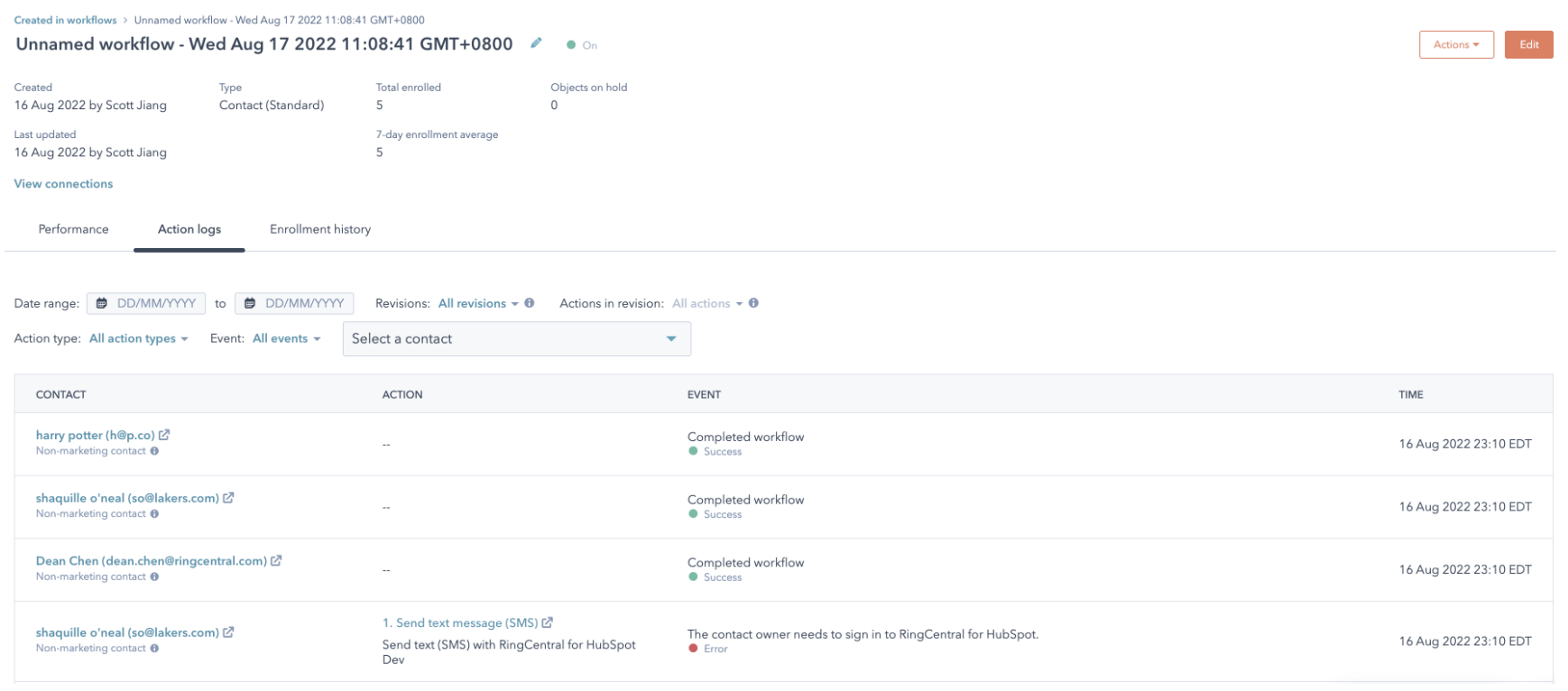 ActionLog2