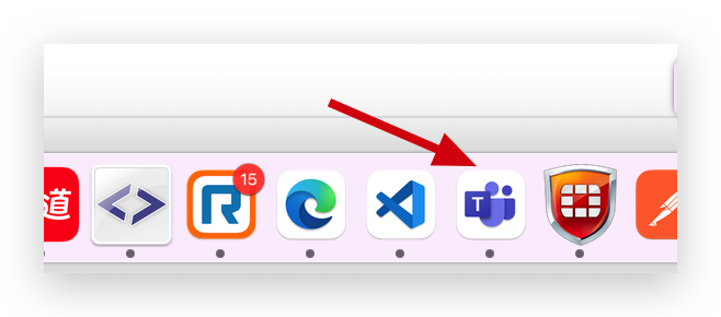 Teams App Icon System Tray