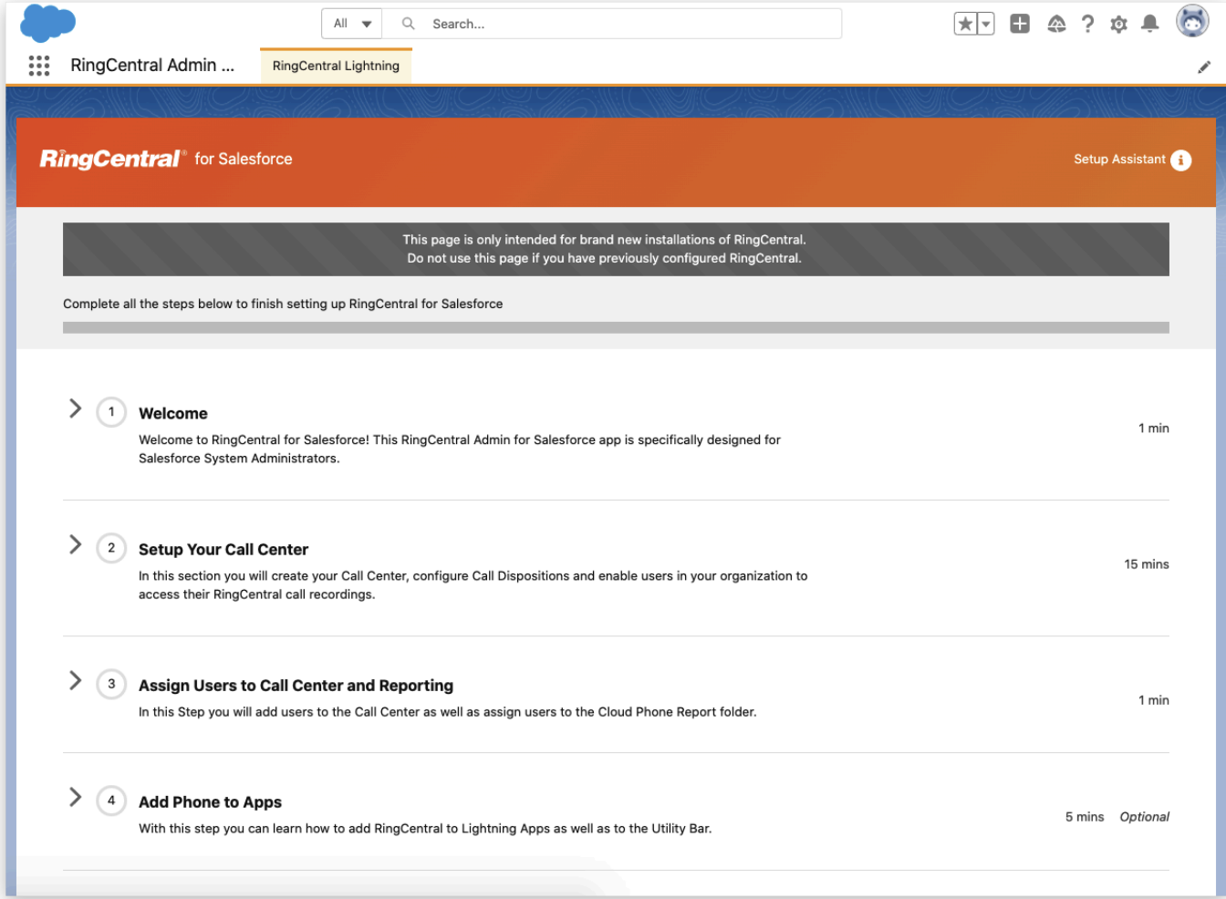 Admin for Lightning Instructions