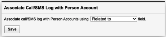 Associate Call SMS
