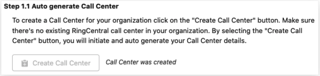 Auto Generate Call Center