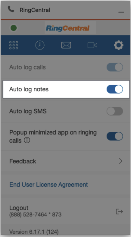 Auto Log Notes