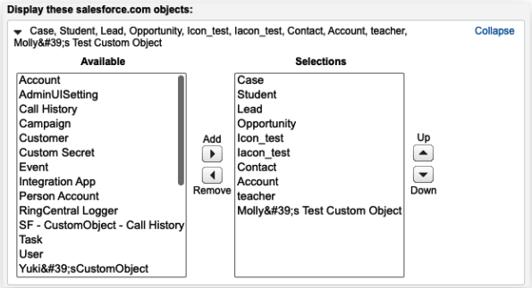 Available Objects