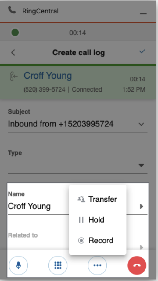 Connected Call Control 1