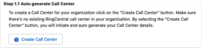 Auto Generate Call Center
