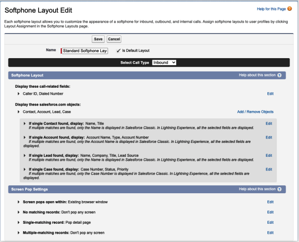 Create Softphone Layout2