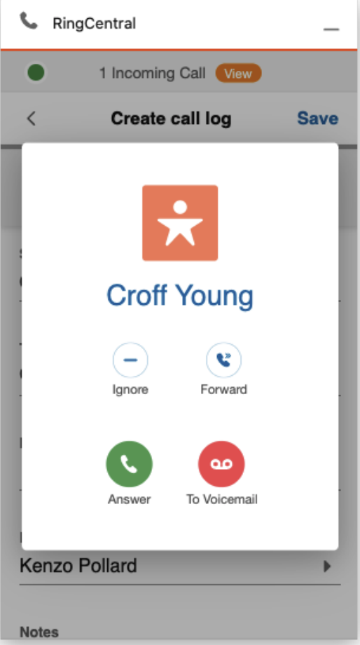 Inbound Call Control