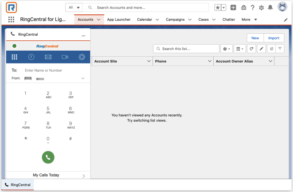 Login to RingCentral