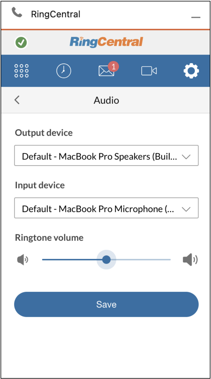 Ringtone Volume