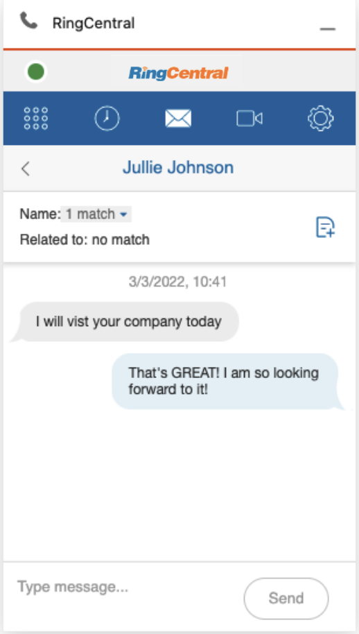 SMS Conversation