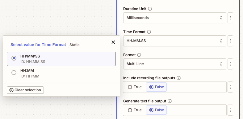 Time Format